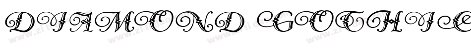 Diamond Gothic字体转换